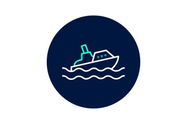 Gemi enkazı, vektör, piksel mükemmel, çizer dosyası