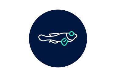 Blenny, vektör, piksel mükemmel, illüstratör dosyası