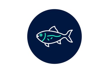 Jackfish, vektör, piksel mükemmel, illüstratör dosyası