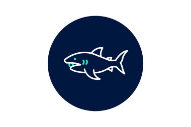 Megamouth Shark, vektör, piksel mükemmel, illüstratör dosyası