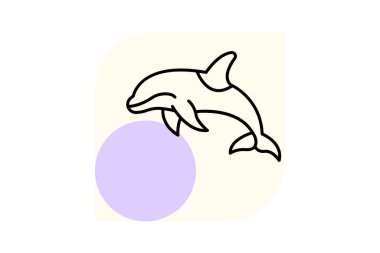 Orka, vektör, piksel mükemmel, illüstratör dosyası