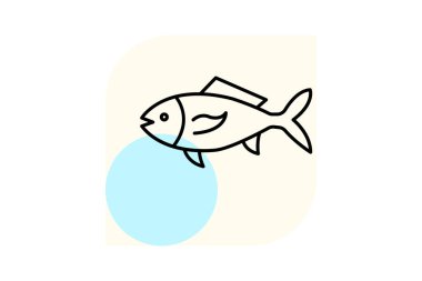 Cam balığı, vektör, piksel mükemmel, illüstratör dosyası