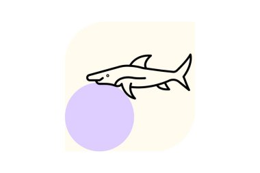 Remora, vektör, piksel mükemmel, çizer dosyası