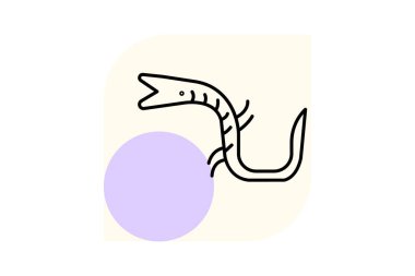 Boru balığı, vektör, piksel mükemmel, illüstratör dosyası