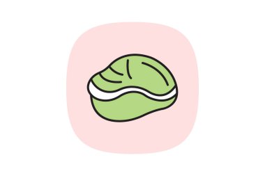 Midye, vektör, piksel mükemmel, illüstratör dosyası