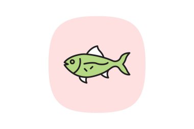 Jackfish, vektör, piksel mükemmel, illüstratör dosyası