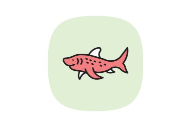 Zebra Köpekbalığı, vektör, piksel mükemmel, illüstratör dosyası