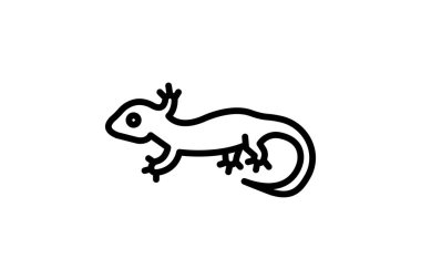 Leopar Gecko, vektör, piksel mükemmel, illüstratör dosyası
