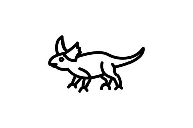 Boynuzlu Kertenkele, vektör, piksel mükemmel, illüstratör dosyası