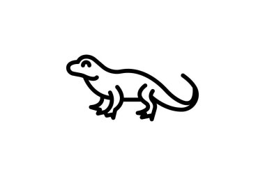 Uromastyx, vektör, piksel mükemmel, illüstratör dosyası