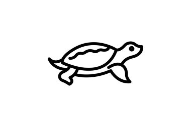 Yumuşak kabuklu kaplumbağa, vektör, piksel mükemmel, illüstratör dosyası