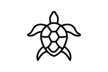 Deniz Kaplumbağası, vektör, piksel mükemmel, illüstratör dosyası