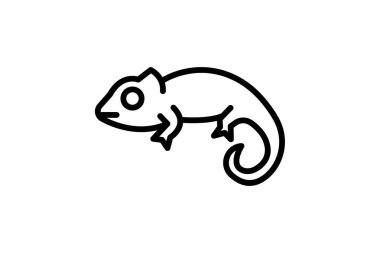 Panter Bukalemunu, vektör, piksel mükemmel, illüstratör dosyası