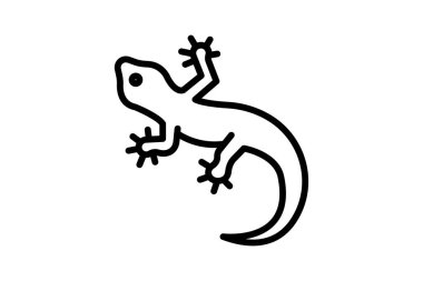 Tokay Gecko, vektör, piksel mükemmel, illüstratör dosyası