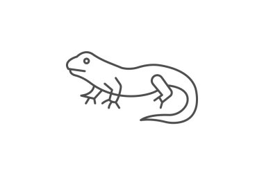 Yeşil iguana, vektör, piksel mükemmel, illüstratör dosyası