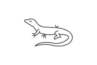 Kertenkele, vektör, piksel mükemmel, illüstratör dosyası