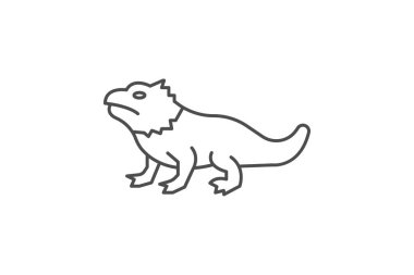 Tuatara, vektör, piksel mükemmel, çizer dosyası