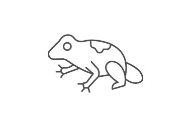 Zehirli Dart Kurbağası, vektör, piksel mükemmel, illüstratör dosyası