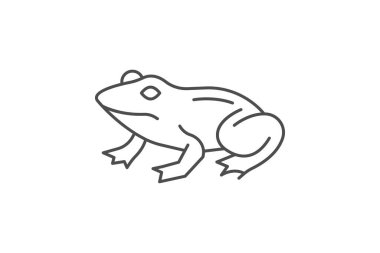 Bullfrog, vektör, piksel mükemmel, illüstratör dosyası
