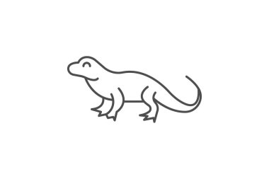 Uromastyx, vektör, piksel mükemmel, illüstratör dosyası