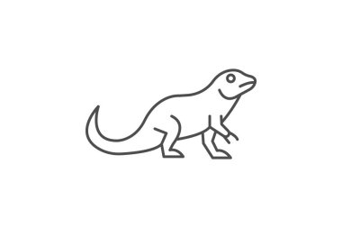 Chuckwalla, vektör, piksel mükemmel, illüstratör dosyası