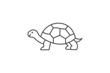 Yunan Kaplumbağa, vektör, piksel mükemmel, illüstratör dosyası