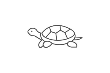 Diamondback Terrapin, vektör, piksel mükemmel, illüstratör dosyası