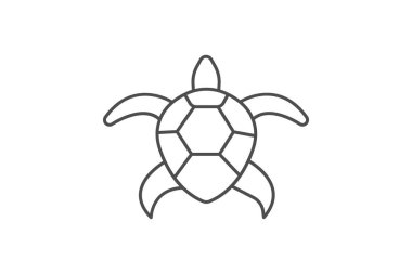 Coooter Kaplumbağa, vektör, piksel mükemmel, illüstratör dosyası