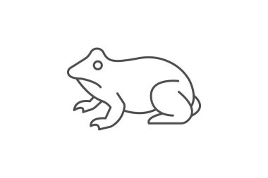 Çubuk Kurbağa, vektör, piksel mükemmel, illüstratör dosyası