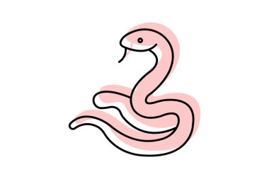 Kral Yılan, vektör, piksel mükemmel, illüstratör dosyası