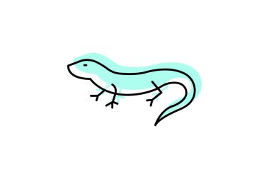 Skink, vektör, piksel mükemmel, illüstratör dosyası