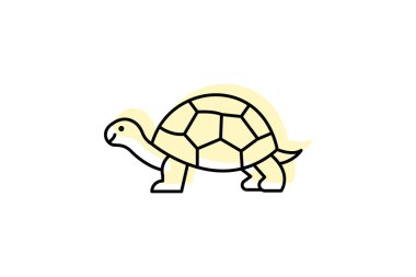 Yunan Kaplumbağa, vektör, piksel mükemmel, illüstratör dosyası