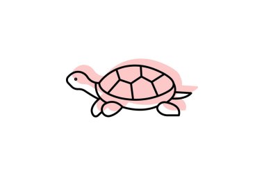 Diamondback Terrapin, vektör, piksel mükemmel, illüstratör dosyası