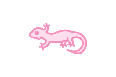 Leopar Gecko, vektör, piksel mükemmel, illüstratör dosyası