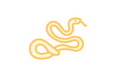 Jartiyer Yılan, vektör, piksel mükemmel, illüstratör dosyası