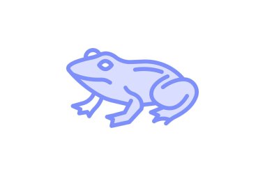 Bullfrog, vektör, piksel mükemmel, illüstratör dosyası