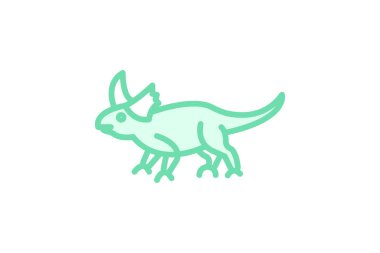 Boynuzlu Kertenkele, vektör, piksel mükemmel, illüstratör dosyası