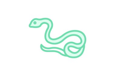 Tekrarlanan Python, vektör, piksel mükemmel, illüstratör dosyası