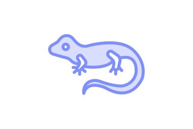 Örtülü Bukalemun, vektör, piksel mükemmel, illüstratör dosyası