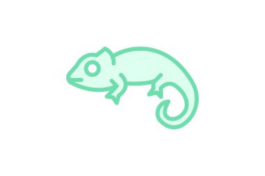 Panter Bukalemunu, vektör, piksel mükemmel, illüstratör dosyası