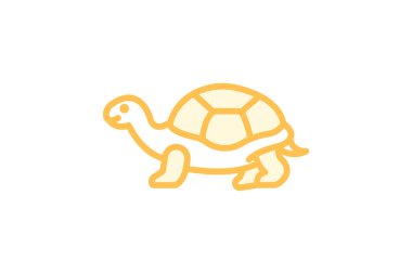 Sulcata Kaplumbağa, vektör, piksel mükemmel, illüstratör dosyası