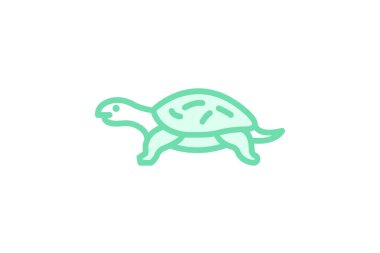 Misk Kaplumbağası, vektör, piksel mükemmel, illüstratör dosyası