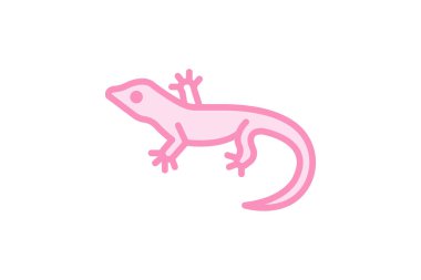 Çit Kertenkele, vektör, piksel mükemmel, illüstratör dosyası