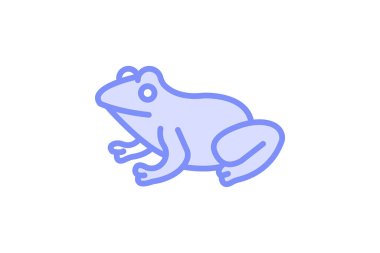 Domates Kurbağası, vektör, piksel mükemmel, illüstratör dosyası