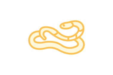 Gül Boa, vektör, piksel mükemmel, illüstratör dosyası