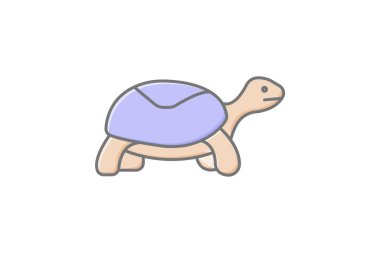 Kutu Kaplumbağası, vektör, piksel mükemmel, illüstratör dosyası