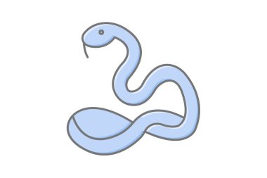 Mısır Yılanı, vektör, piksel mükemmel, illüstratör dosyası