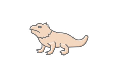 Tuatara, vektör, piksel mükemmel, çizer dosyası