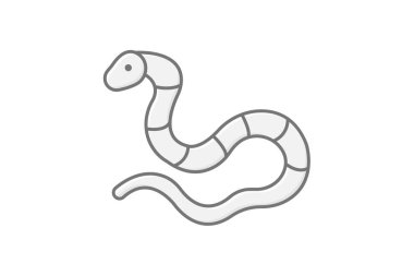 Süt Yılan, vektör, piksel mükemmel, illüstratör dosyası