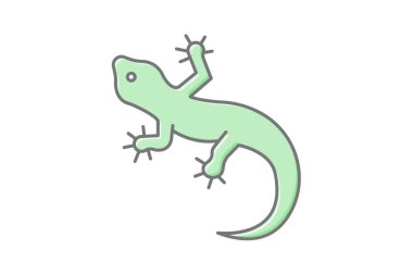 Tokay Gecko, vektör, piksel mükemmel, illüstratör dosyası